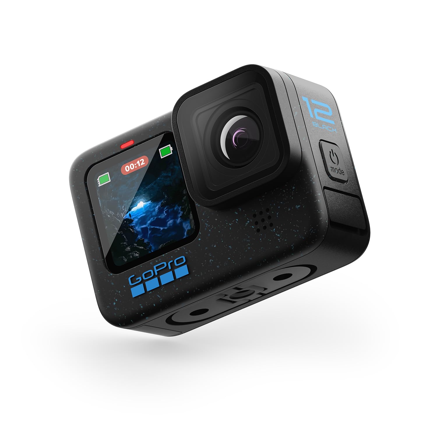 Gopro Hero12 Black - Waterproof Action Camera With 5.3K60 Ultra Hd Video, 27Mp Photos, Hdr, 1/1.9 Image Sensor, Live Streaming, Webcam, Stabilization - Digital